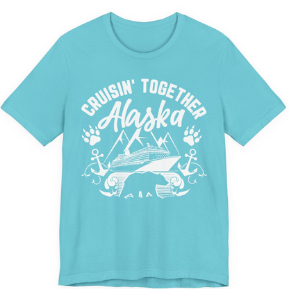 Alaska Cruise Adventure Shirt Premium T-Shirt – Turquoise – Alaska Cruise Shirts