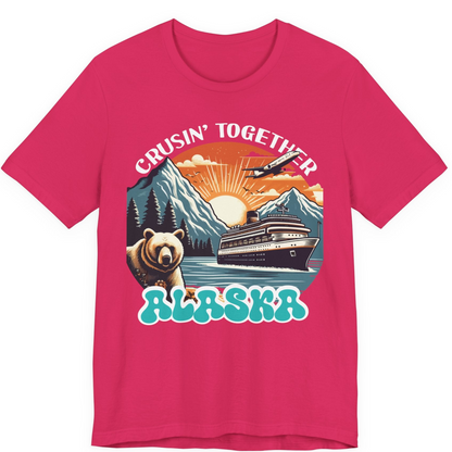 Alaska Cruise Shirt Premium T-Shirt – Fuchsia – Alaska Cruise Shirts