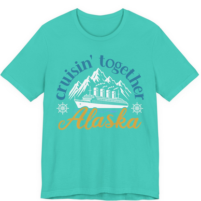 Alaska Cruise Adventure Shirt Premium T-Shirt – Teal – Alaska Cruise Shirts