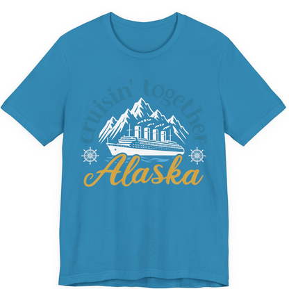 Alaska Cruise Adventure Shirt Premium T-Shirt – Aqua – Alaska Cruise Shirts
