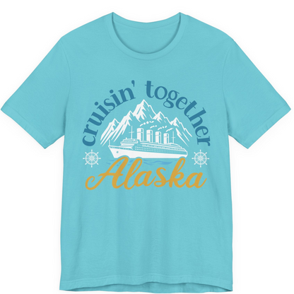 Alaska Cruise Adventure Shirt Premium T-Shirt – Turquoise – Alaska Cruise Shirts