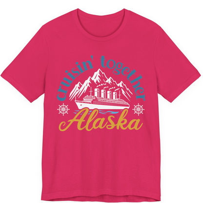 Alaska Cruise Adventure Shirt Premium T-Shirt – Fuchsia – Alaska Cruise Shirts