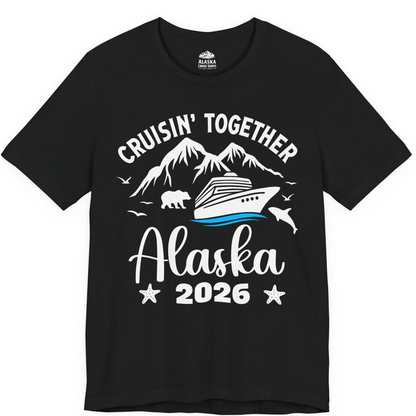 Alaska Cruise Adventure 2026 Shirt Premium T-Shirt – Black – Alaska Cruise Shirts