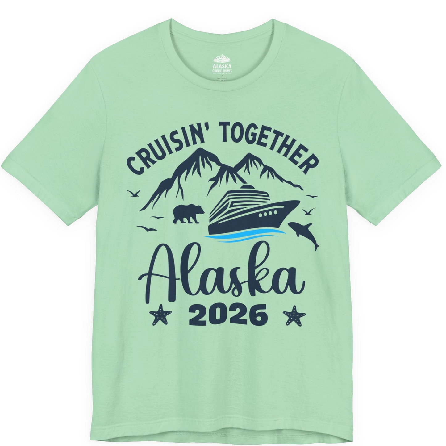Alaska Cruise Adventure 2026 Shirt Premium T-Shirt – Mint – Alaska Cruise Shirts