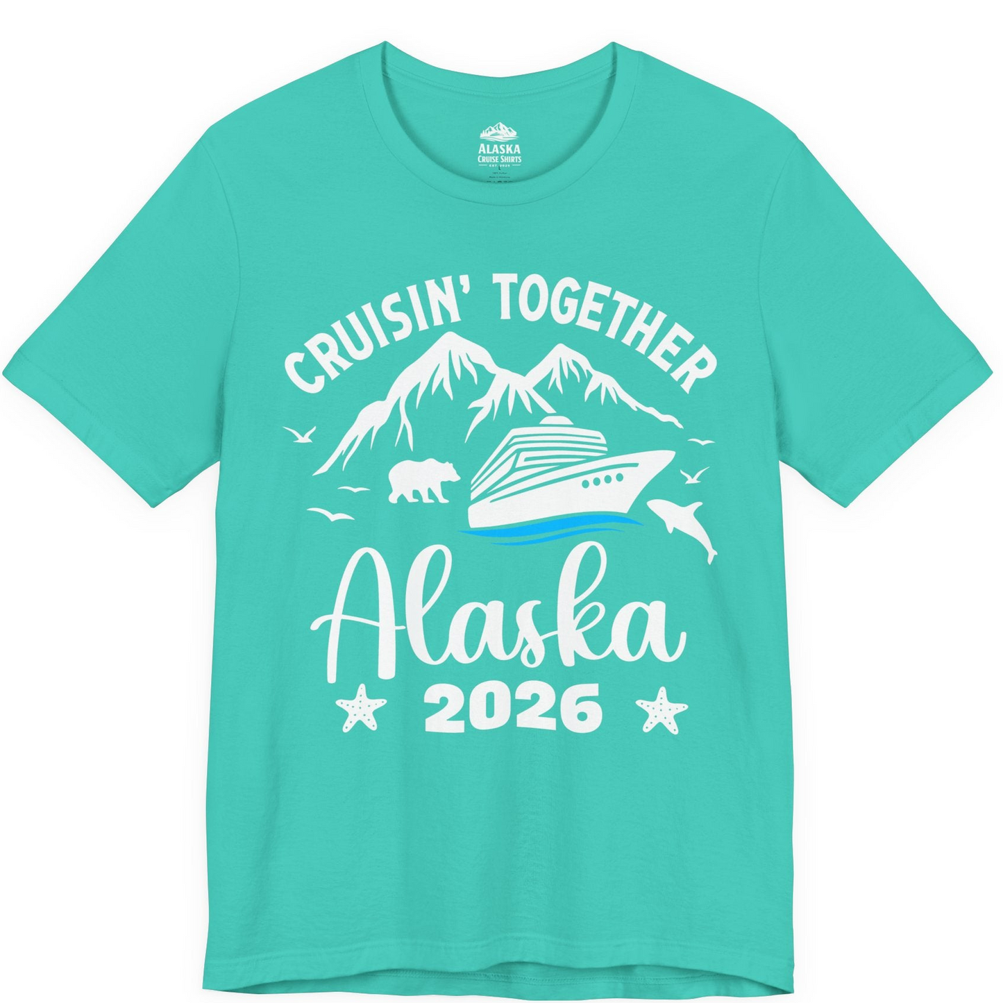 Alaska Cruise Adventure 2026 Shirt Premium T-Shirt – Teal – Alaska Cruise Shirts
