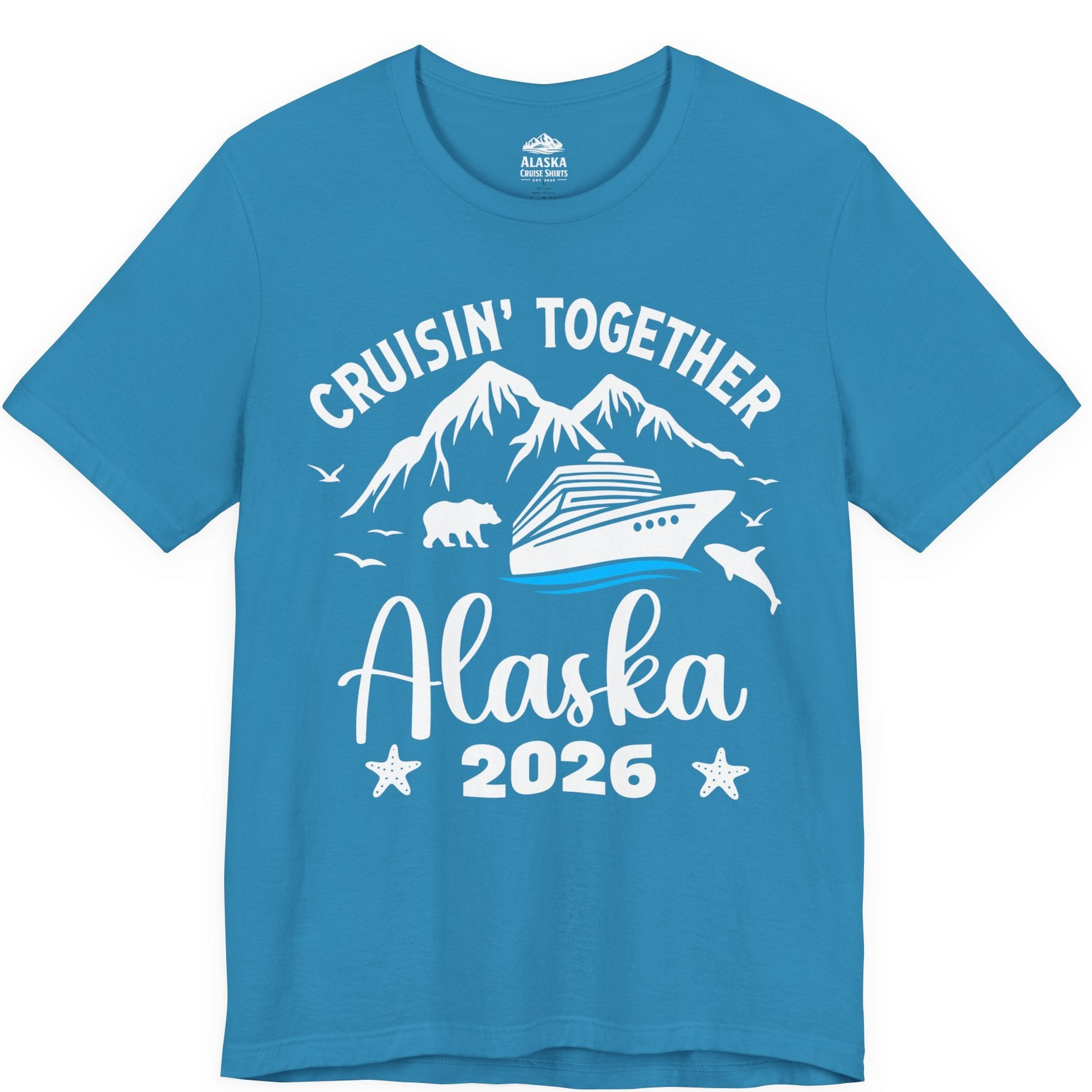Alaska Cruise Adventure 2026 Shirt Premium T-Shirt – Aqua – Alaska Cruise Shirts
