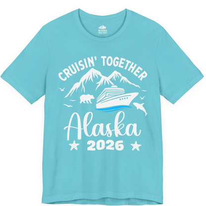 Alaska Cruise Adventure 2026 Shirt Premium T-Shirt – Turquoise – Alaska Cruise Shirts