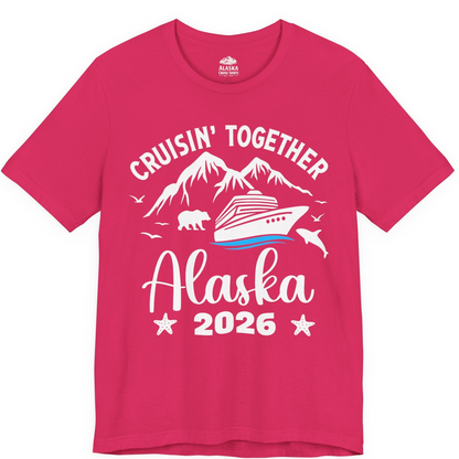 Alaska Cruise Adventure 2026 Shirt Premium T-Shirt – Fuchsia – Alaska Cruise Shirts