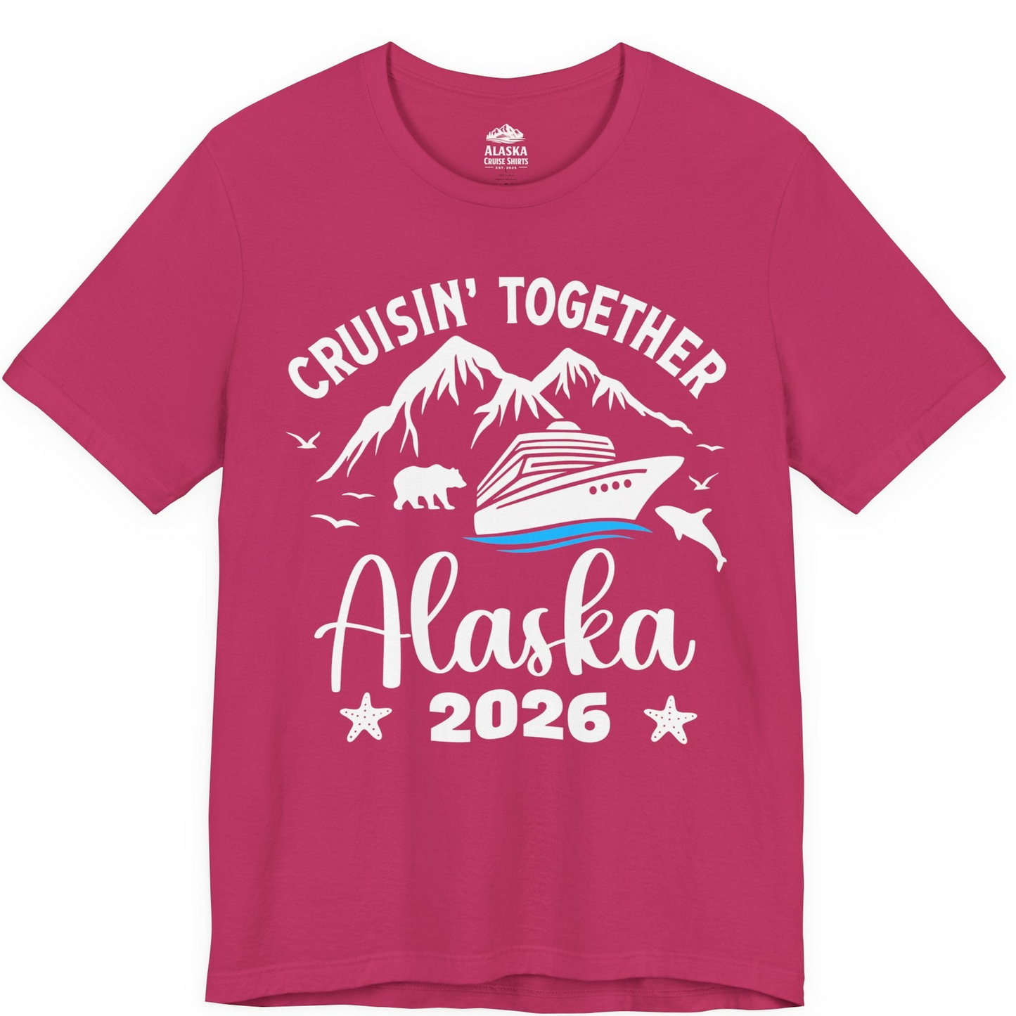 Alaska Cruise Adventure 2026 Shirt Premium T-Shirt – Berry – Alaska Cruise Shirts
