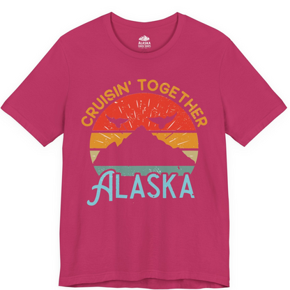 Retro Alaska Cruise Shirt Premium T-Shirt – Berry – Alaska Cruise Shirts