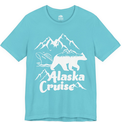 Alaska Cruise Shirt Premium T-Shirt – Turquoise – Alaska Cruise Shirts