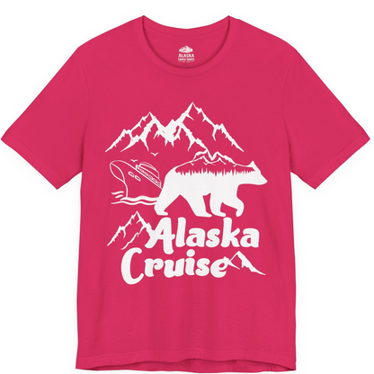 Alaska Cruise Shirt Premium T-Shirt – Fuchsia – Alaska Cruise Shirts
