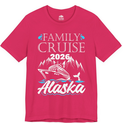 Alaska Family Cruise Shirt Premium T-Shirt – Fuchsia – Alaska Cruise Shirts