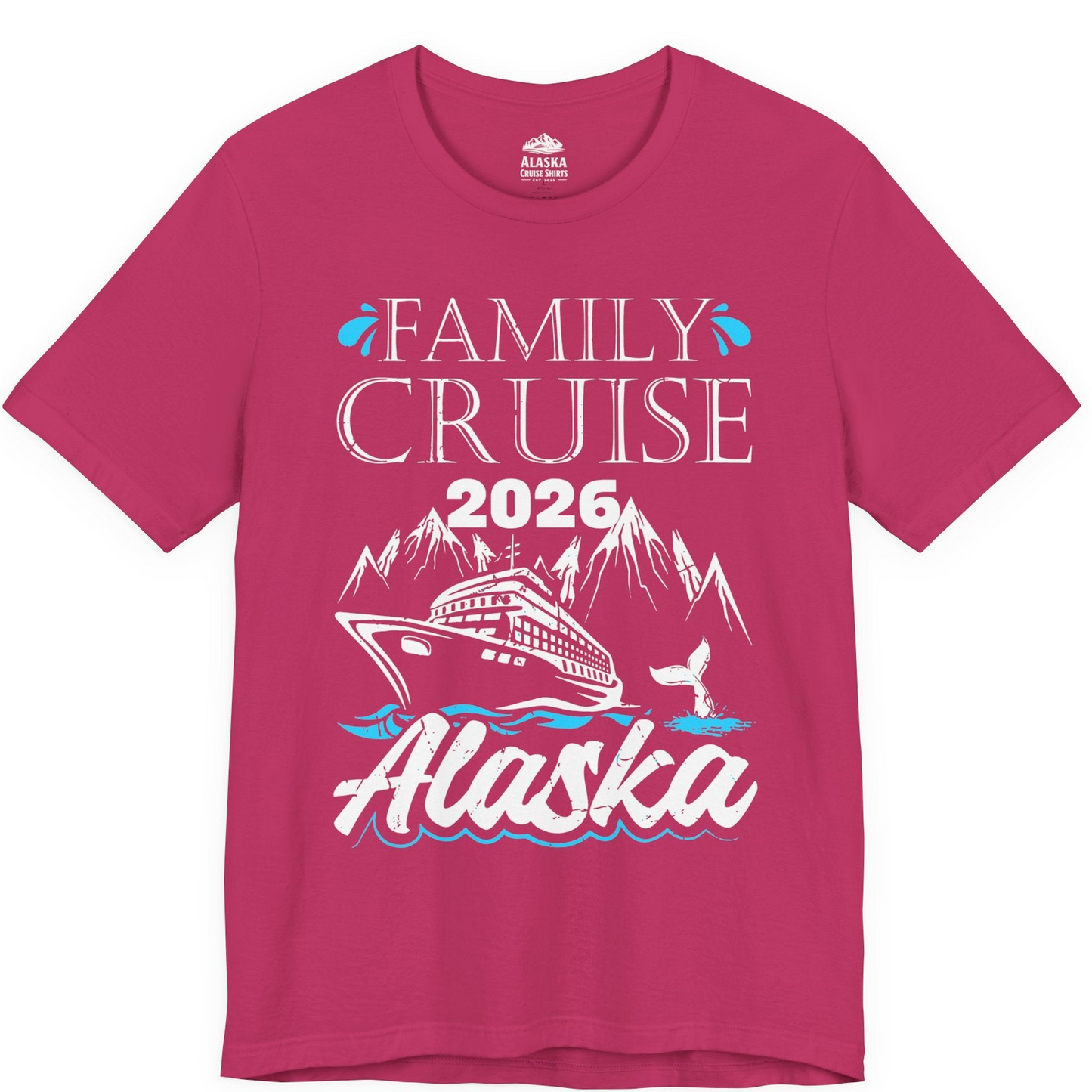 Alaska Family Cruise Shirt Premium T-Shirt – Berry – Alaska Cruise Shirts