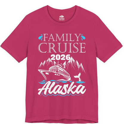 Alaska Family Cruise Shirt Premium T-Shirt – Berry – Alaska Cruise Shirts