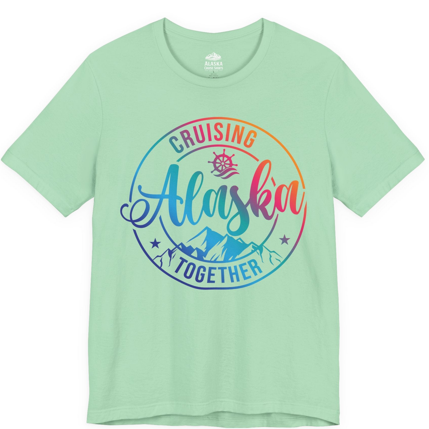 Cruising Alaska Together Shirt Premium T-Shirt – Mint – Alaska Cruise Shirts