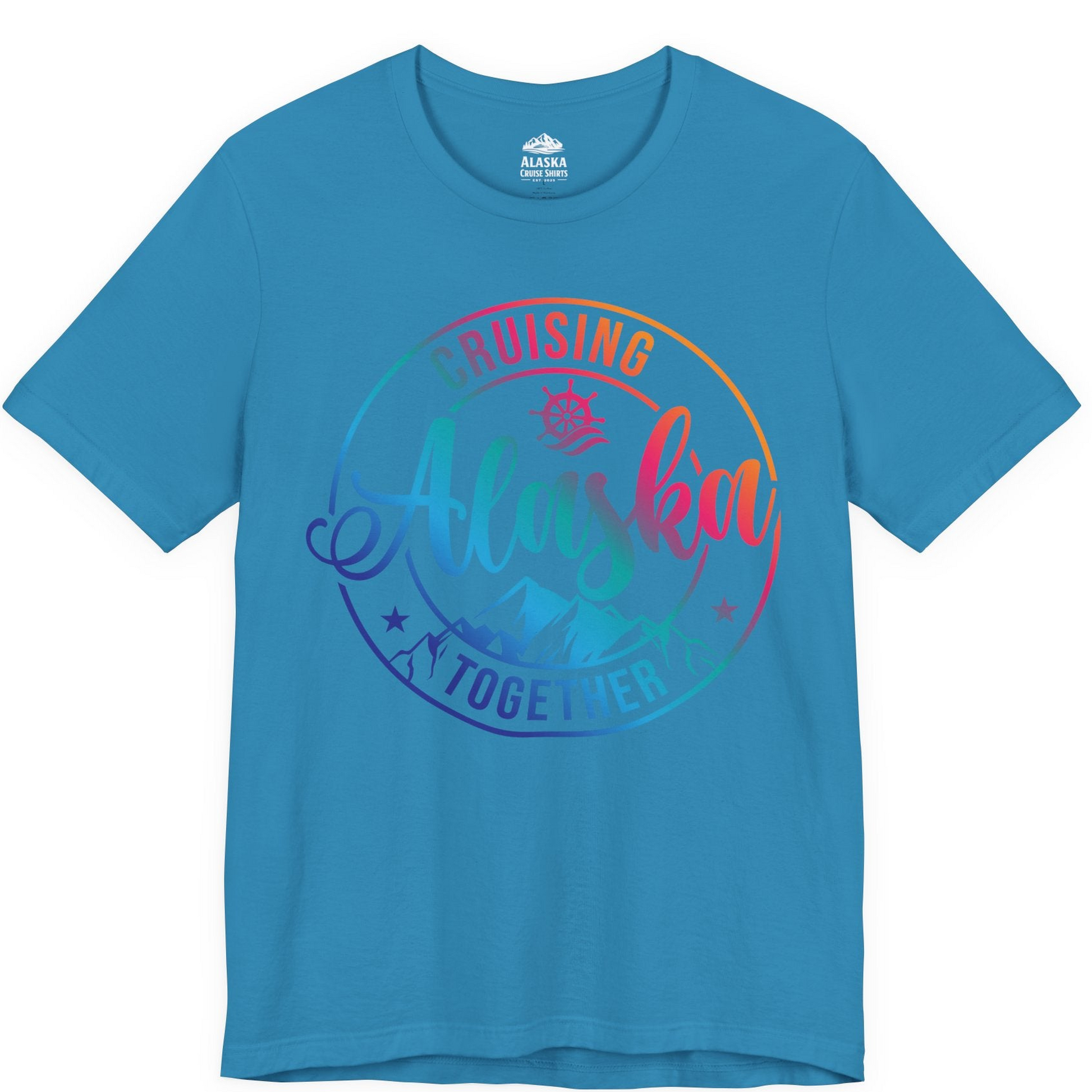 Cruising Alaska Together Shirt Premium T-Shirt – Aqua – Alaska Cruise Shirts