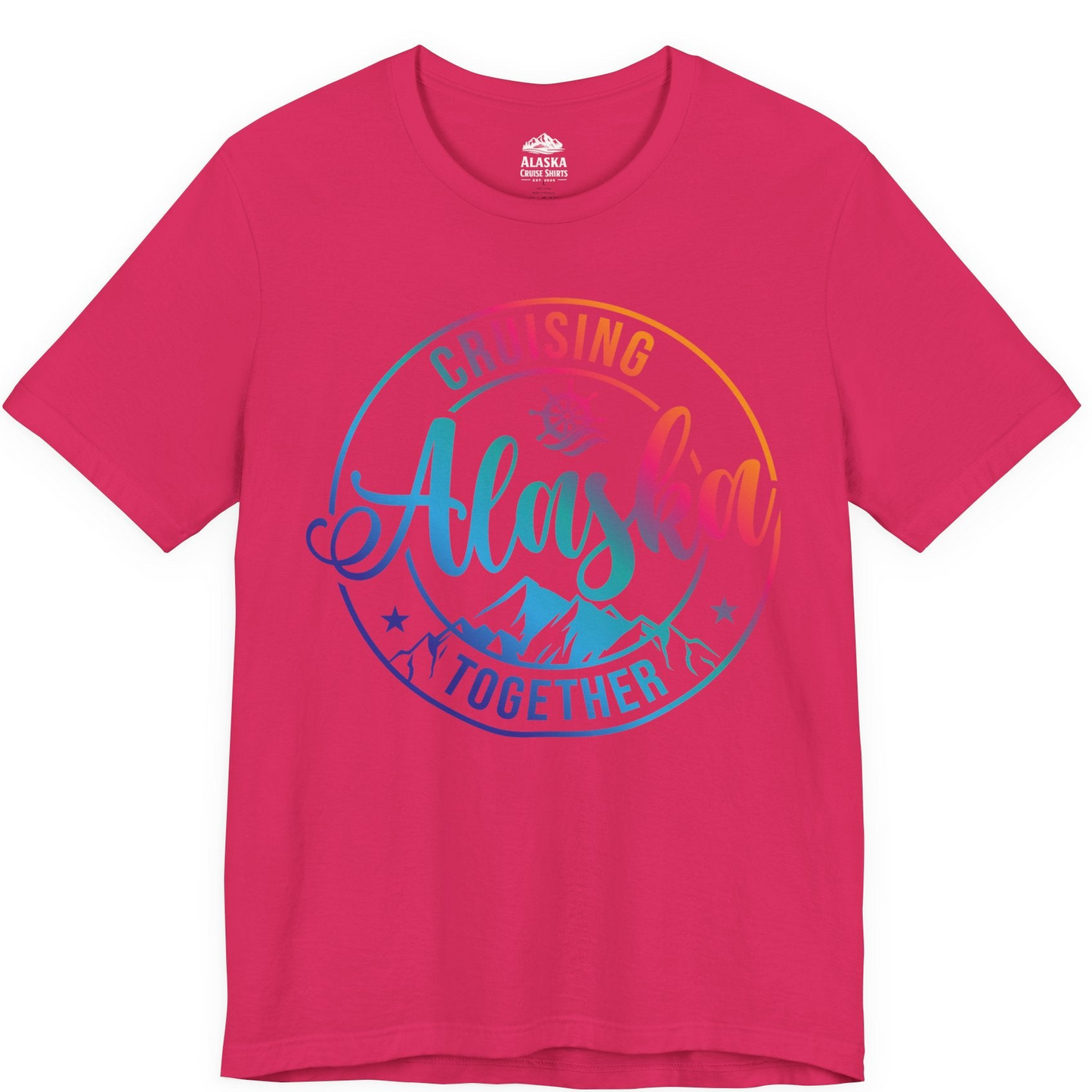 Cruising Alaska Together Shirt Premium T-Shirt – Fuchsia – Alaska Cruise Shirts