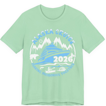 Alaska Cruise 2026 Shirt Premium T-Shirt – Mint – Alaska Cruise Shirts