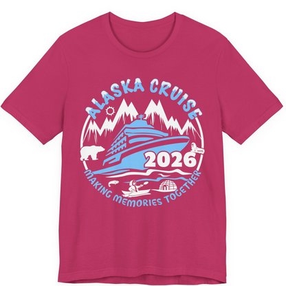 Alaska Cruise 2026 Shirt Premium T-Shirt – Berry – Alaska Cruise Shirts