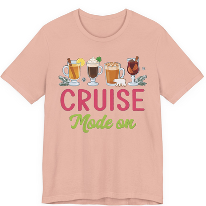 Cruise Mode On Shirt Premium T-Shirt – Peach – Alaska Cruise Shirts
