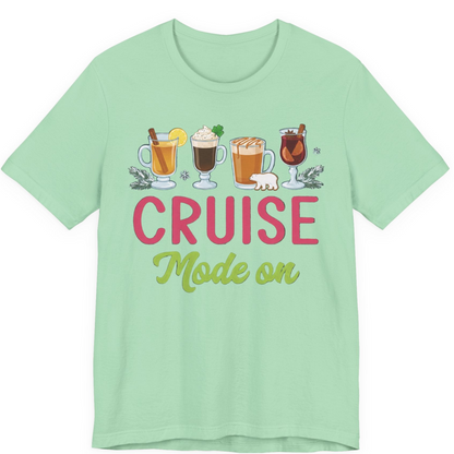 Cruise Mode On Shirt Premium T-Shirt – Mint – Alaska Cruise Shirts