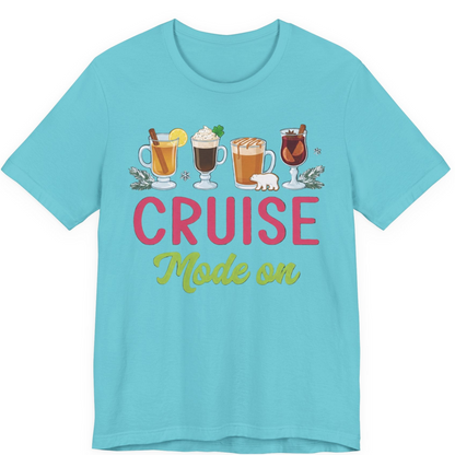 Cruise Mode On Shirt Premium T-Shirt – Turquoise – Alaska Cruise Shirts