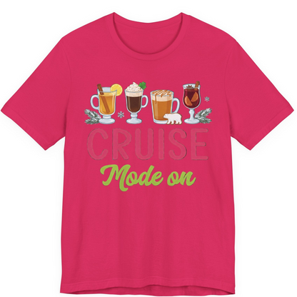 Cruise Mode On Shirt Premium T-Shirt – Fuchsia – Alaska Cruise Shirts