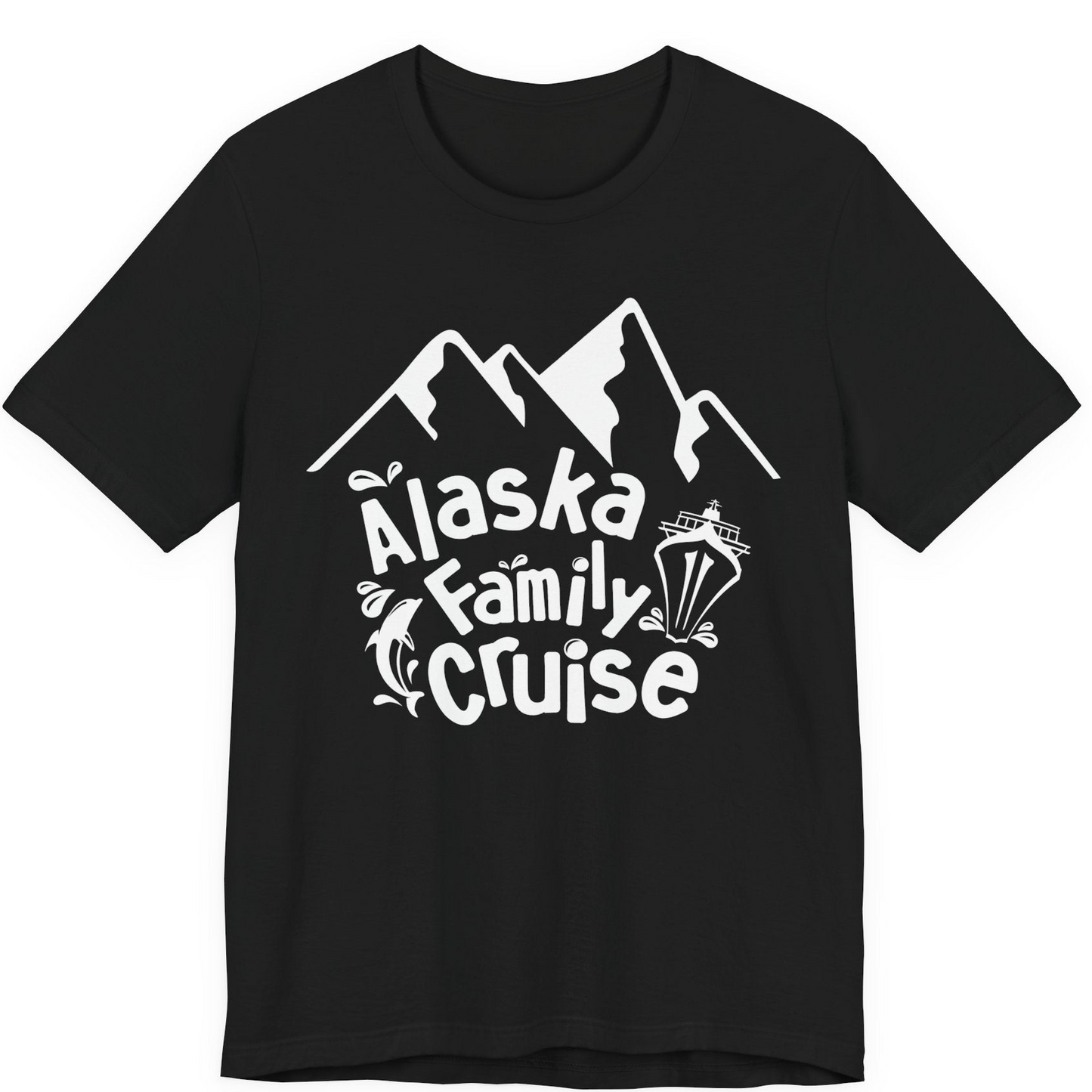 Alaska Family Cruise Adventure Shirt Premium T-Shirt – Black – Alaska Cruise Shirts
