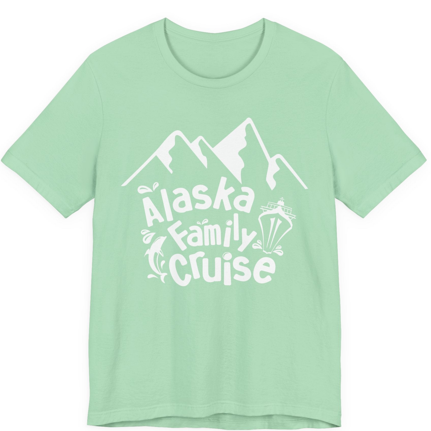 Alaska Family Cruise Adventure Shirt Premium T-Shirt – Mint – Alaska Cruise Shirts