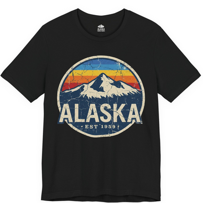 Alaska Vintage Shirt Premium T-Shirt – Black – Alaska Cruise Shirts