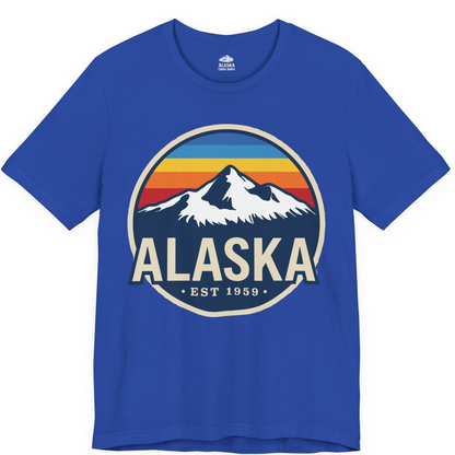 Alaska Vintage Shirt Premium T-Shirt – True Royal – Alaska Cruise Shirts