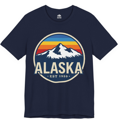 Alaska Vintage Shirt Premium T-Shirt – Navy – Alaska Cruise Shirts