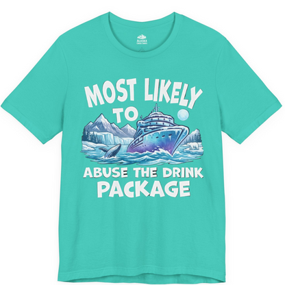 Funny Alaska Cruise Shirt Premium T-Shirt – Teal – Alaska Cruise Shirts