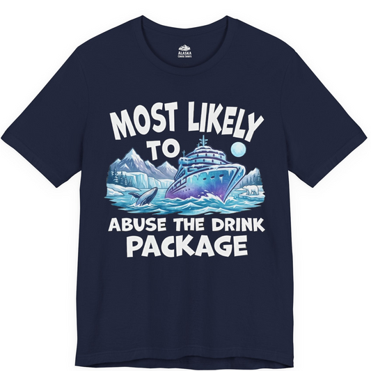 Funny Alaska Cruise Shirt Premium T-Shirt – Navy – Alaska Cruise Shirts