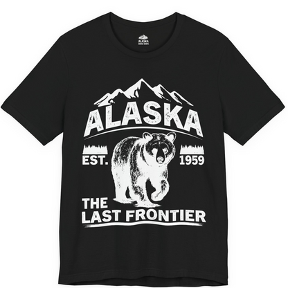 Alaska Bear Shirt Premium T-Shirt – Black – Alaska Cruise Shirts