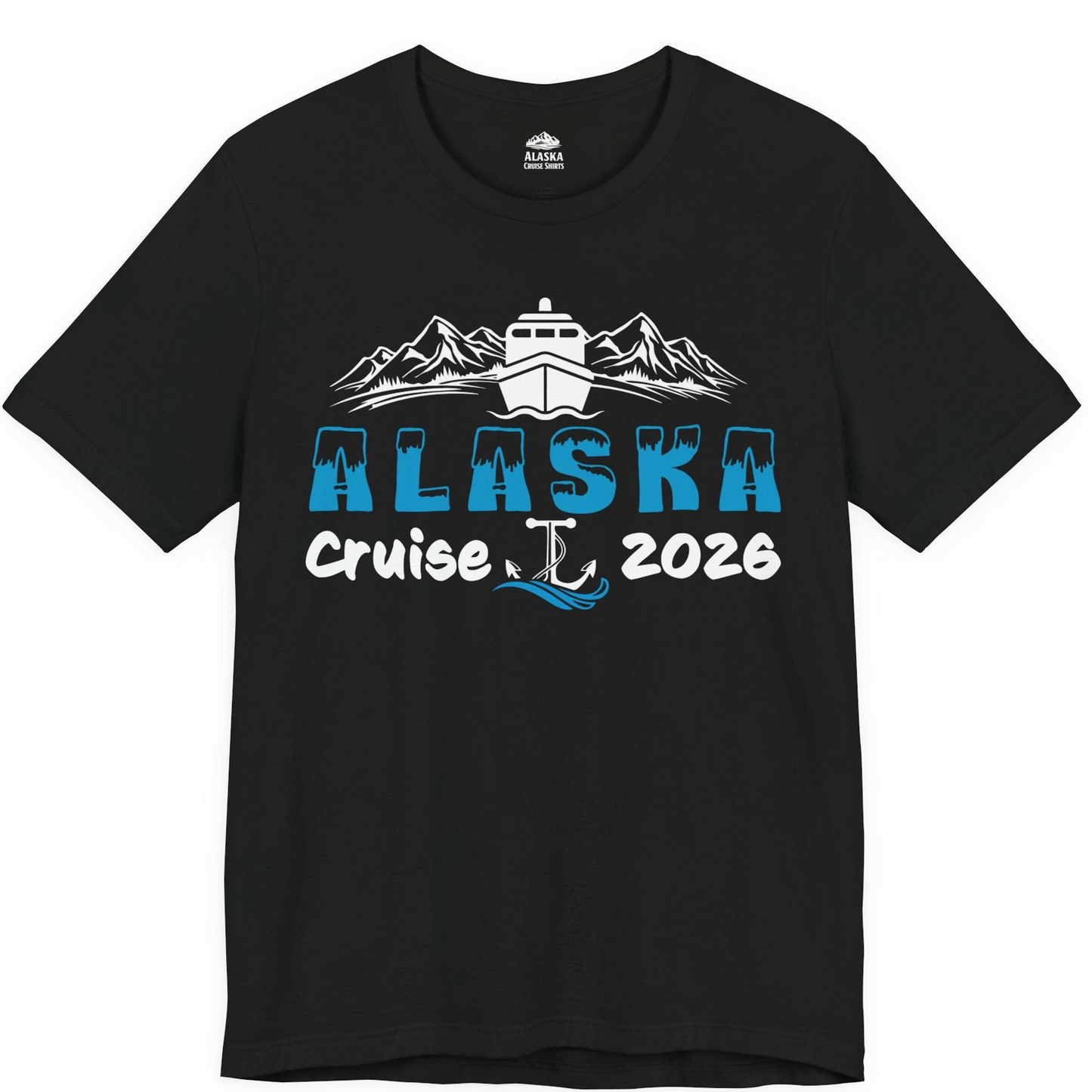 Alaska Cruise 2026 Shirt Premium T-Shirt – Black – Alaska Cruise Shirts