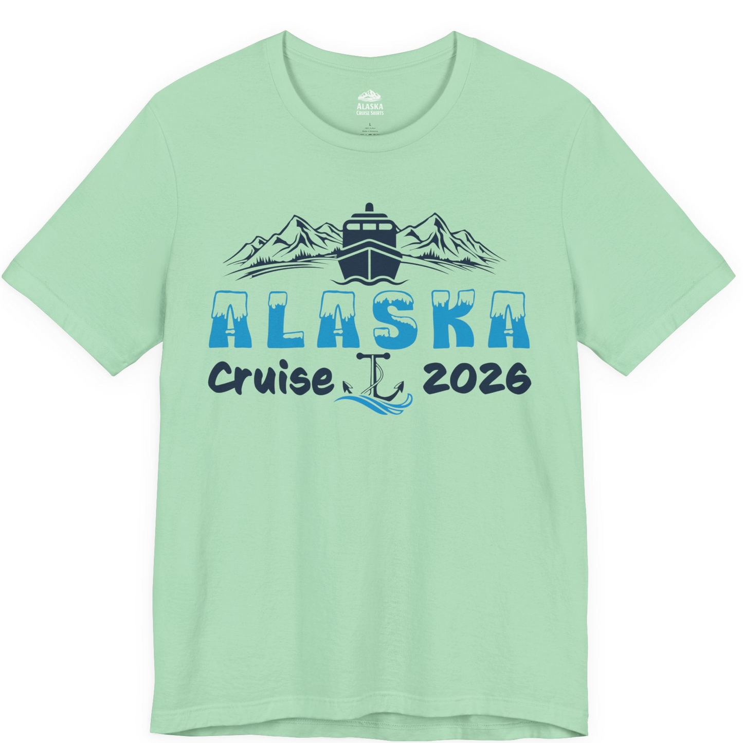 Alaska Cruise 2026 Shirt Premium T-Shirt – Mint – Alaska Cruise Shirts