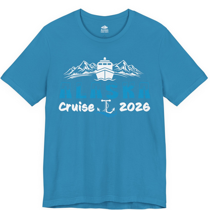 Alaska Cruise 2026 Shirt Premium T-Shirt – Aqua – Alaska Cruise Shirts