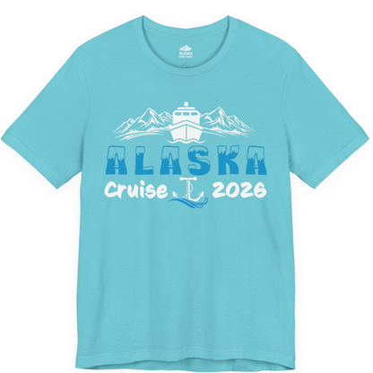 Alaska Cruise 2026 Shirt Premium T-Shirt – Turquoise – Alaska Cruise Shirts