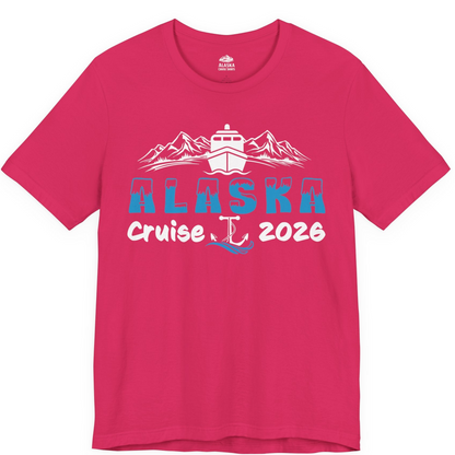 Alaska Cruise 2026 Shirt Premium T-Shirt – Fuchsia – Alaska Cruise Shirts