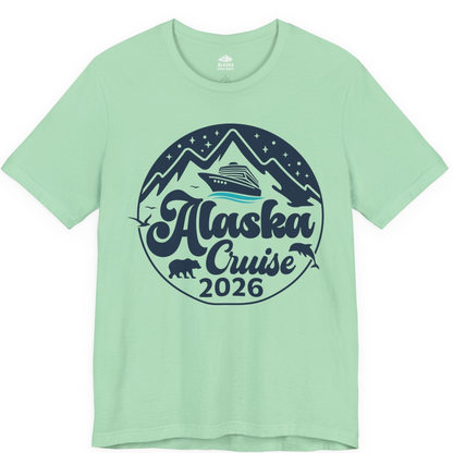 Alaska Cruise 2026 Shirt Premium T-Shirt – Mint – Alaska Cruise Shirts