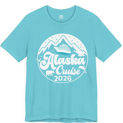 Alaska Cruise 2026 Shirt Premium T-Shirt – Turquoise – Alaska Cruise Shirts