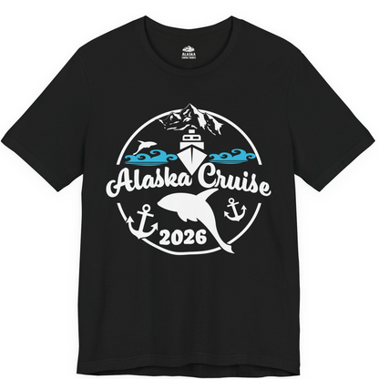 Alaska Cruise 2026 Shirt Premium T-Shirt – Black – Alaska Cruise Shirts