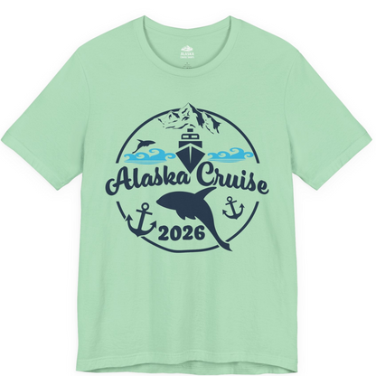 Alaska Cruise 2026 Shirt Premium T-Shirt – Mint – Alaska Cruise Shirts