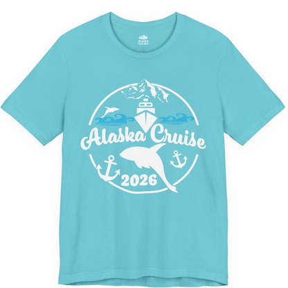 Alaska Cruise 2026 Shirt Premium T-Shirt – Turquoise – Alaska Cruise Shirts