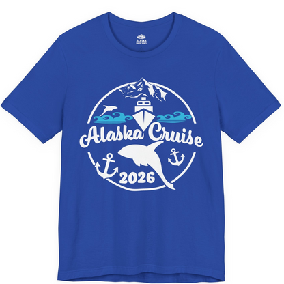 Alaska Cruise 2026 Shirt Premium T-Shirt – True Royal – Alaska Cruise Shirts
