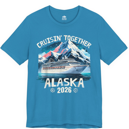 Alaska Cruise 2026 Shirt Premium T-Shirt – Aqua – Alaska Cruise Shirts
