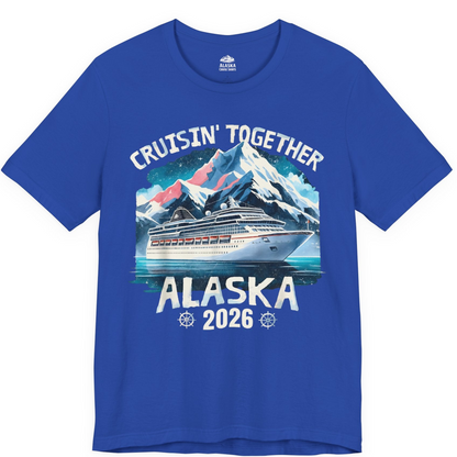 Alaska Cruise 2026 Shirt Premium T-Shirt – True Royal – Alaska Cruise Shirts