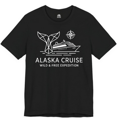 Alaska Cruise Shirt Premium T-Shirt – Black – Alaska Cruise Shirts